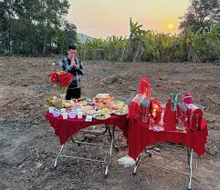 Lễ vật cúng động thổ